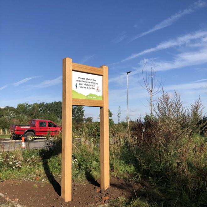 Oak Notice Boards from Nature Sign Design